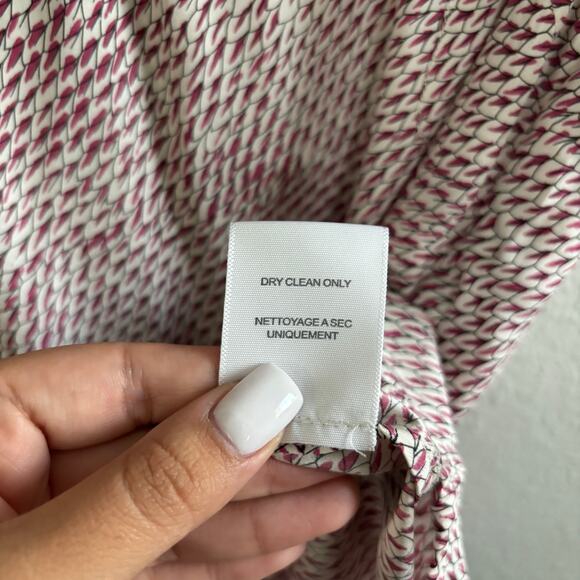 Joie 100% Silk Racerback Pocket Front Tank Blouse Women's Size Small - Picture 5 of 8